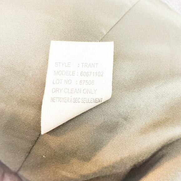 Theory Women's Brown 3-Button Structured Wool Blazer Jacket Size 6 - Picture 6 of 8